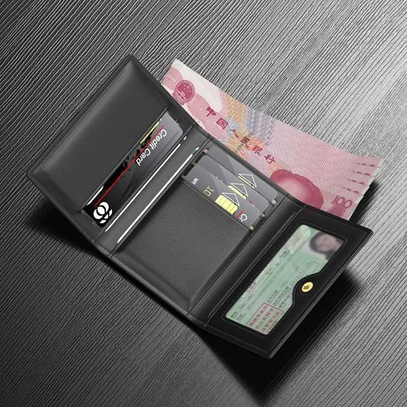 New Fashion Simple Wallet With Multiple Card Slots For Driver's License/ID Card/Bank Card
