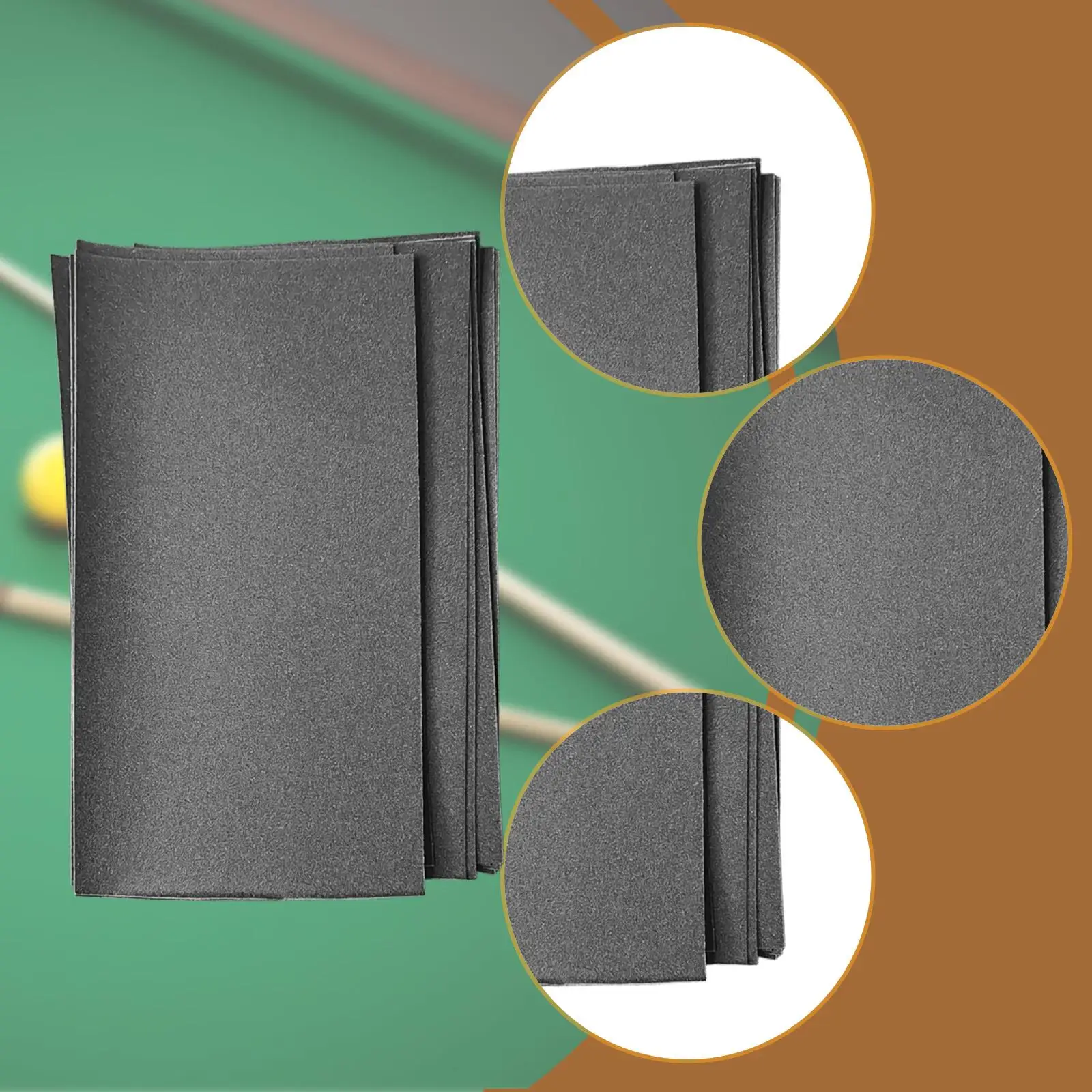 10 قطعة البلياردو جديلة تلميع أوراق السنوكر جديلة أدوات تنظيف صيانة أدوات العناية المحمولة البلياردو معدات الملحقات #5