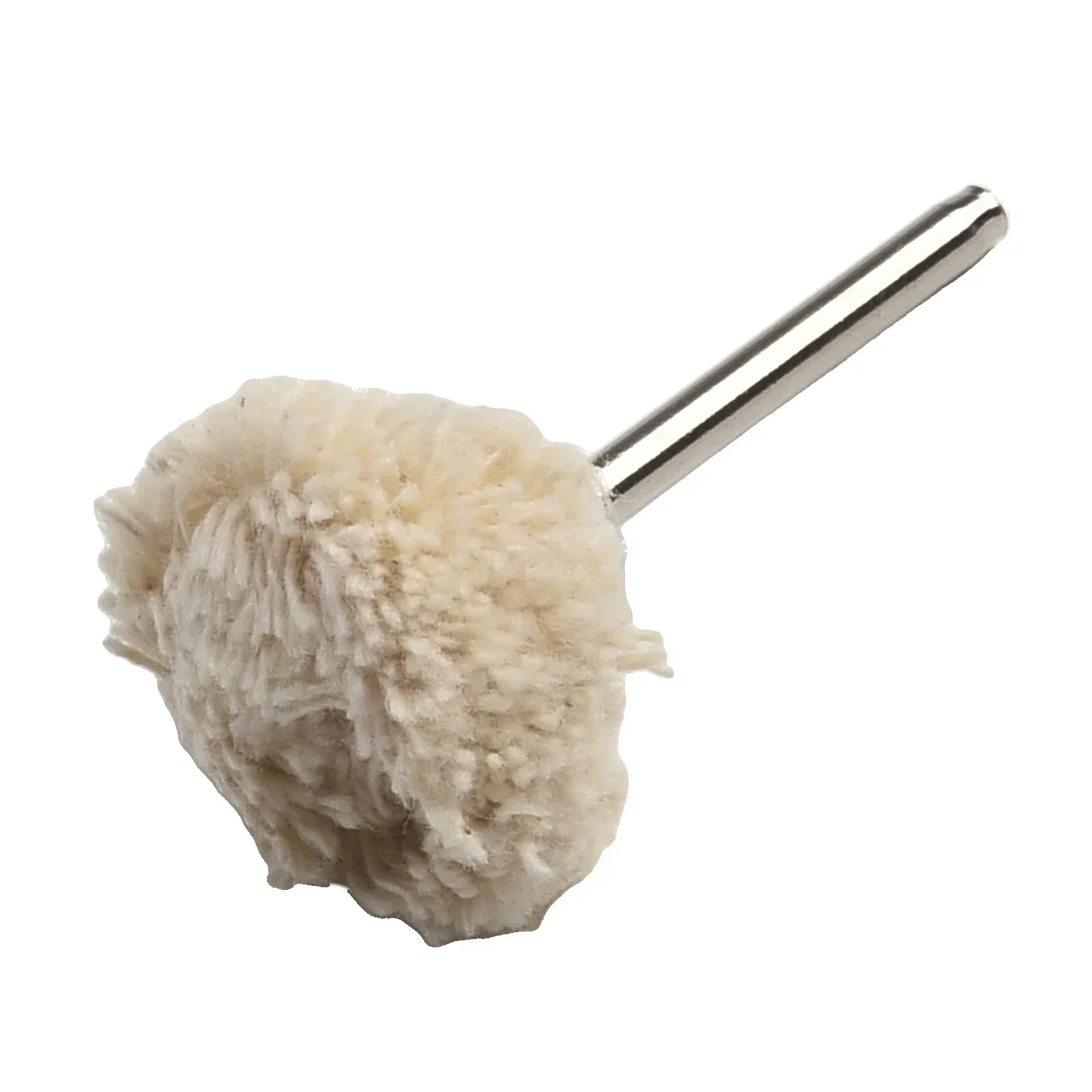 Buffing Tools Wool Polishing Wheel 25mm Head Diameter With Metal Handle For Metal/ Jade/olives/walnut High Quality