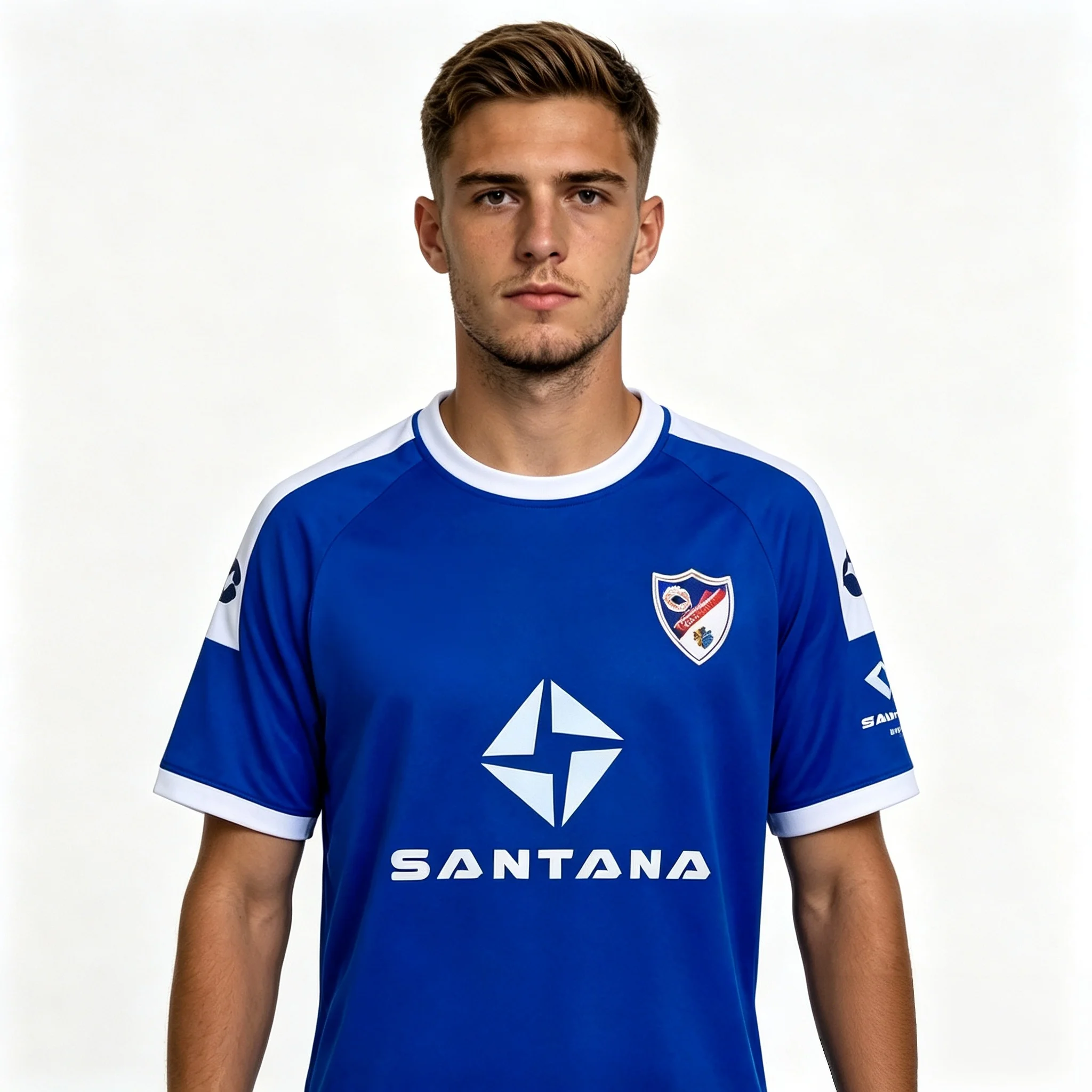 26-27 Spanien Outdoor Fußball Sport Dry-Fit Top Erwachsenen T-Shirt Linares Deportivo Unisex Atmungsaktives Trainings-Fußballtrikot – Detail 3