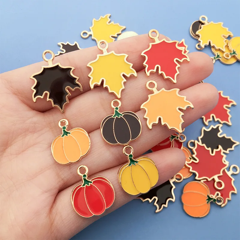 

bangle bracelet charms Tree Leaves Charms Alloy Mix Colors Jewelry DIY Pendant For Earrings Bracelet Necklace Metal Accessory