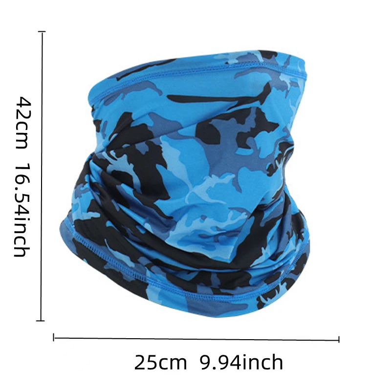 For Honda NC750x NC 750x NC750 X 2017-2023 2022 Neck Cover Sunscreen Ice Silk Outdoor Fishing Hiking Headwear Mask