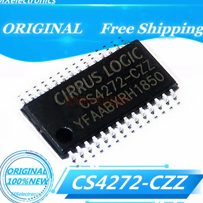 5PCS-100PCS/LOT 100%NEW CS4272-CZZ CS4272 CS4272-CZZ TSSOP-28 PIN  Interface IC CODEC Stereo Audio CODEC