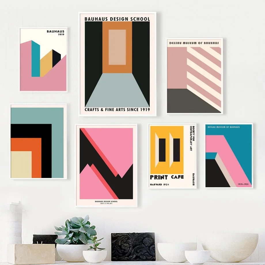 

House Of Bauhaus Crafts Fine Art Since Abstract Nordic Wall Art Canvas Painting Posters Prints Pictures For Living Room Decor