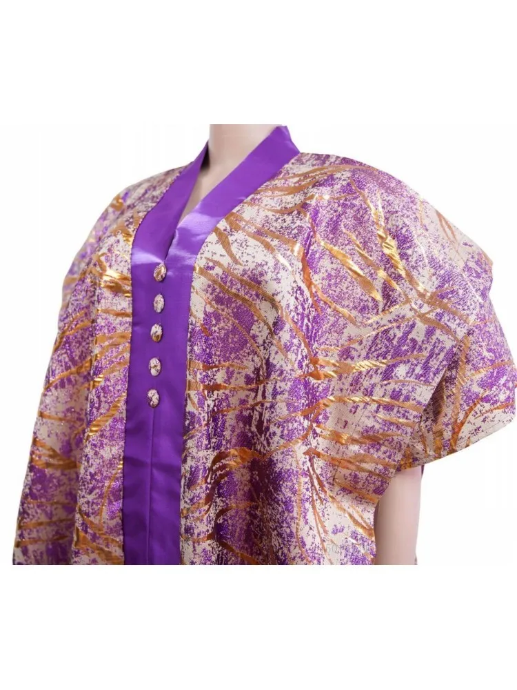 Elegante africano dashiki robe kaftan maxi vestido para as mulheres novo 2025 moda muçulmana abaya poliéster estilo turco vestido africano