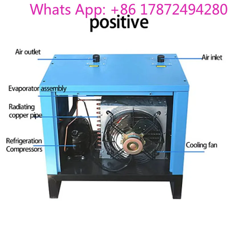Compressed Air Dryer Air Compressor Dryer, 1.5/2.0/3.0/3.8/6.8/10.5 Cubic Meters