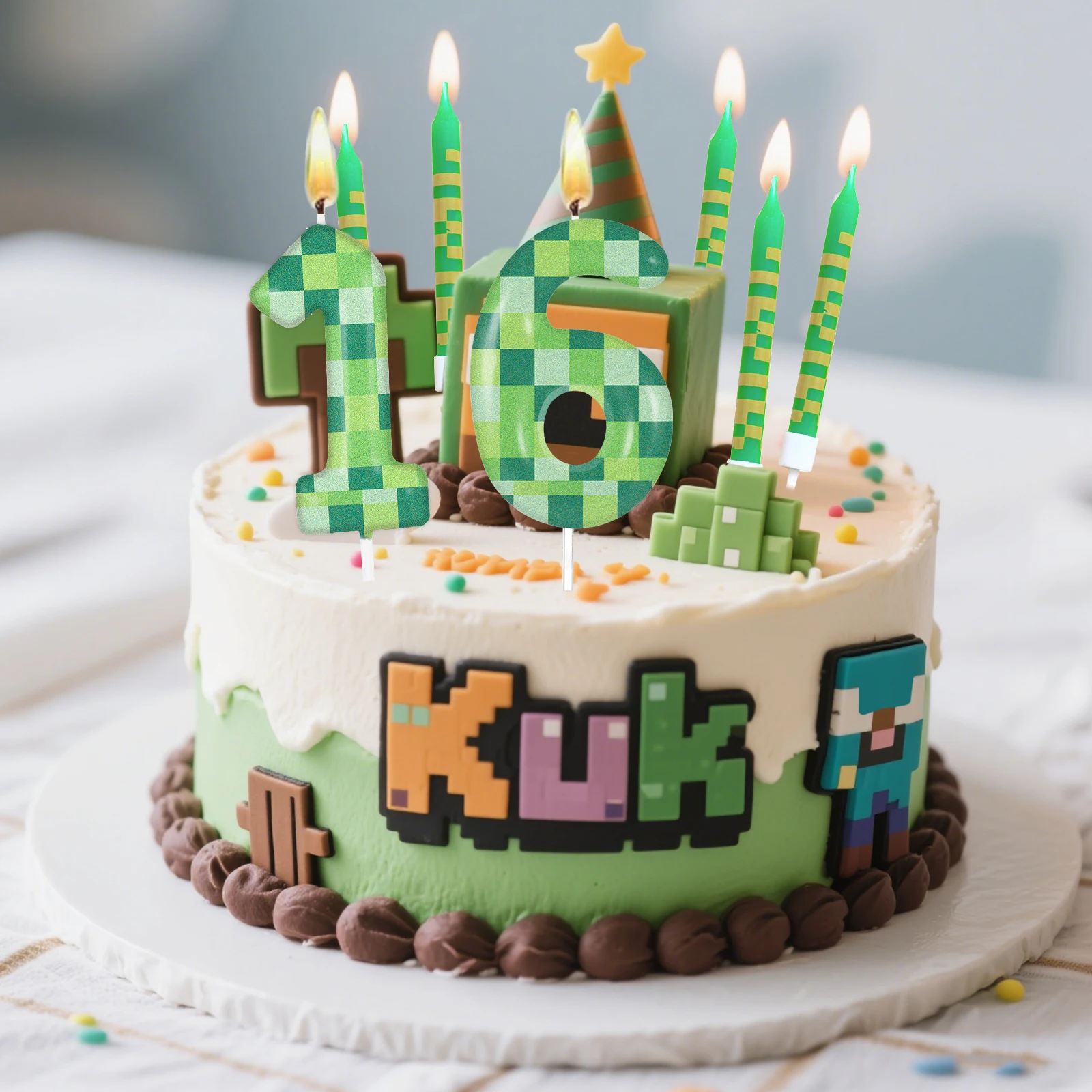 7Pcs Green My World… - image