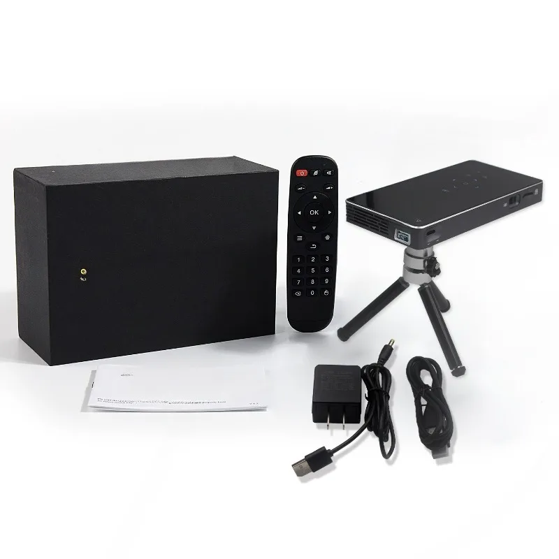 High definition mini DLP projector teaching conference home portable Android mobile projector