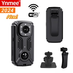 Ynmee-MD37 Body mini Camera WIFI hotspot Portable Small Digital Video Recorder Police IR-Cut Infrared Night Vision Bike Cameras