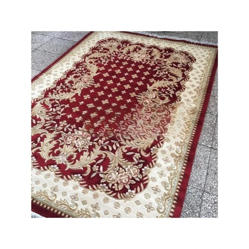 

Persian Court Retro Carpet handmade silk blend, complex patterns, large living room carpet, non-slip bottom, light luxury home