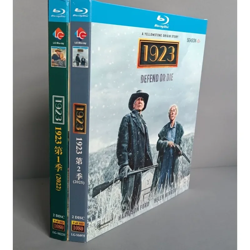New and unopened 1923 Blu-ray set including Season 1 and Season 2 Enjoy super