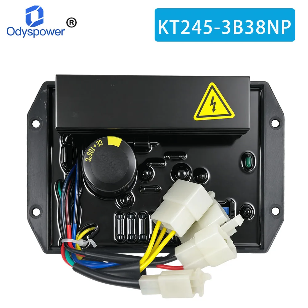 KT245-3B38 KT245-3B38NP AVR Automatic Voltage Regulator Control Module Three Phase Brush Brushless Generator Stabilizer 8-15KW
