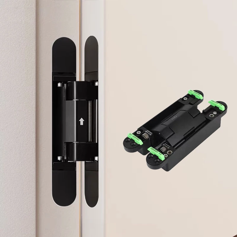 Swing Secret Hidden 3 Way Interior Silent Heavy Duty Door for Adjustable 3D Concealed Hinges Hydraulic Soft Close Quick Release