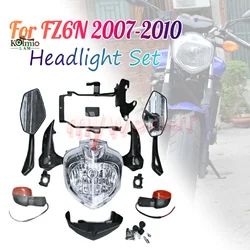 Fit For YAMAHA Fazer FZ6 N FZ6N 2007 - 2010 Motorcycle Headlight Set Assembly Bracket Mirror Speedometer Cover