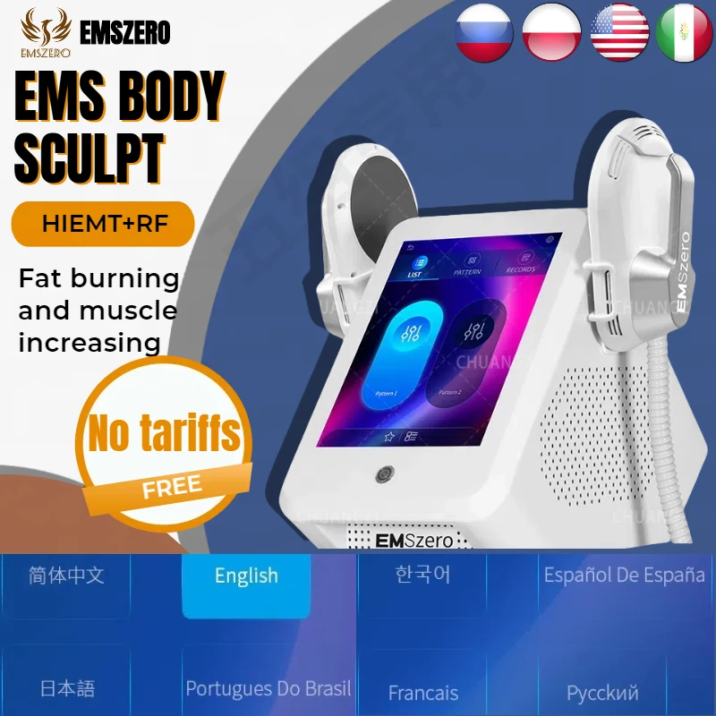 Mini Body Electromagnetic Stimulation Muscle Slimming Machine EMSZERO Portable Body Sculpting SPA Weight Loss Equipment