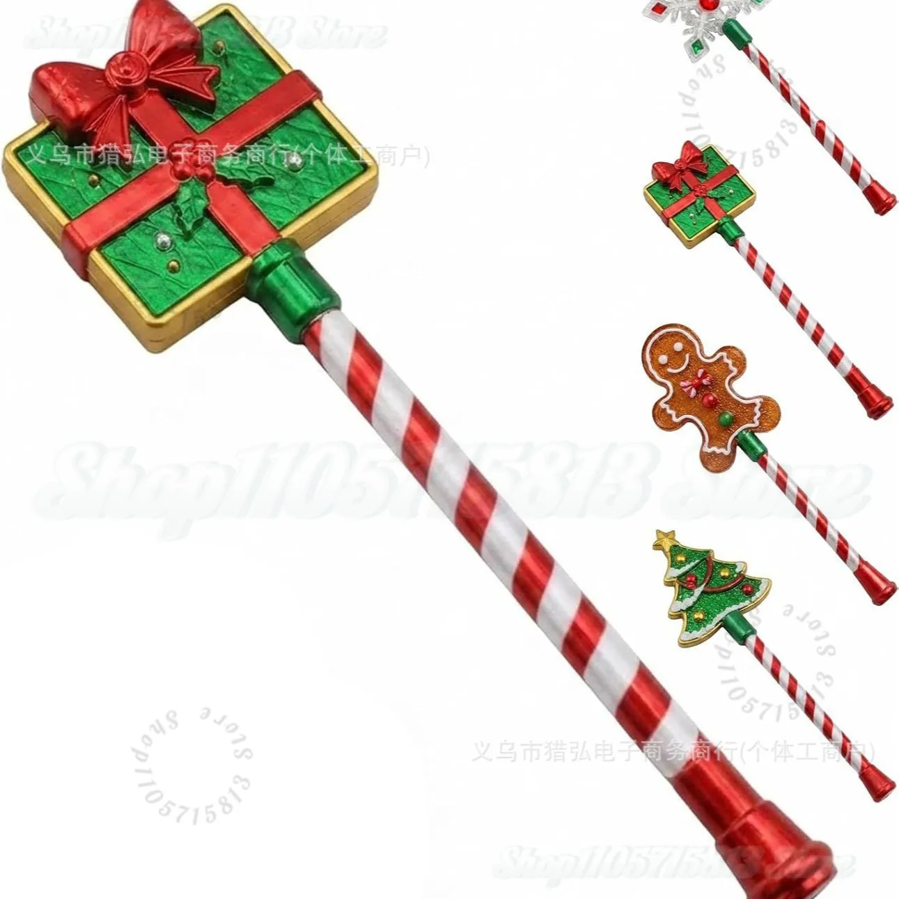 Credit Card Wand,Christmas Payment Magic Wand,Card Reader Payment,Checkout Prop,Fun Santa Payment Accessory for Retail Stores