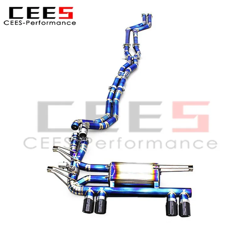 🔥CEES Catback Exhaust for BMW M3 E46 L6 3.2L 2004-2006 Escape Exhaust Pipes Muffler with Valve Control System