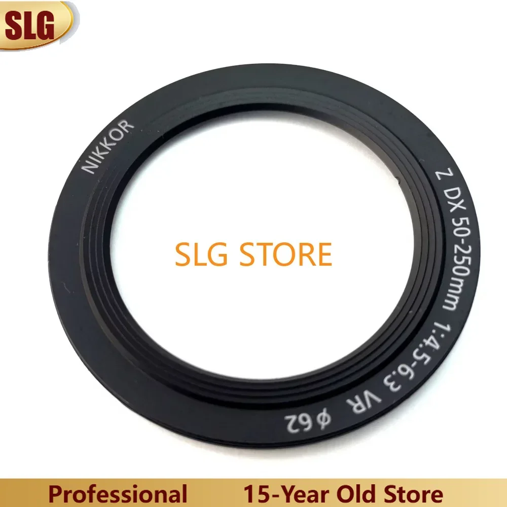 ニコン Z DX Nikkor 55-250mm 55-250mm f/4.5-6.3 VR レンズ用 新品 フロントプレッシャーリング デコレーションリング カバー カメラパーツ