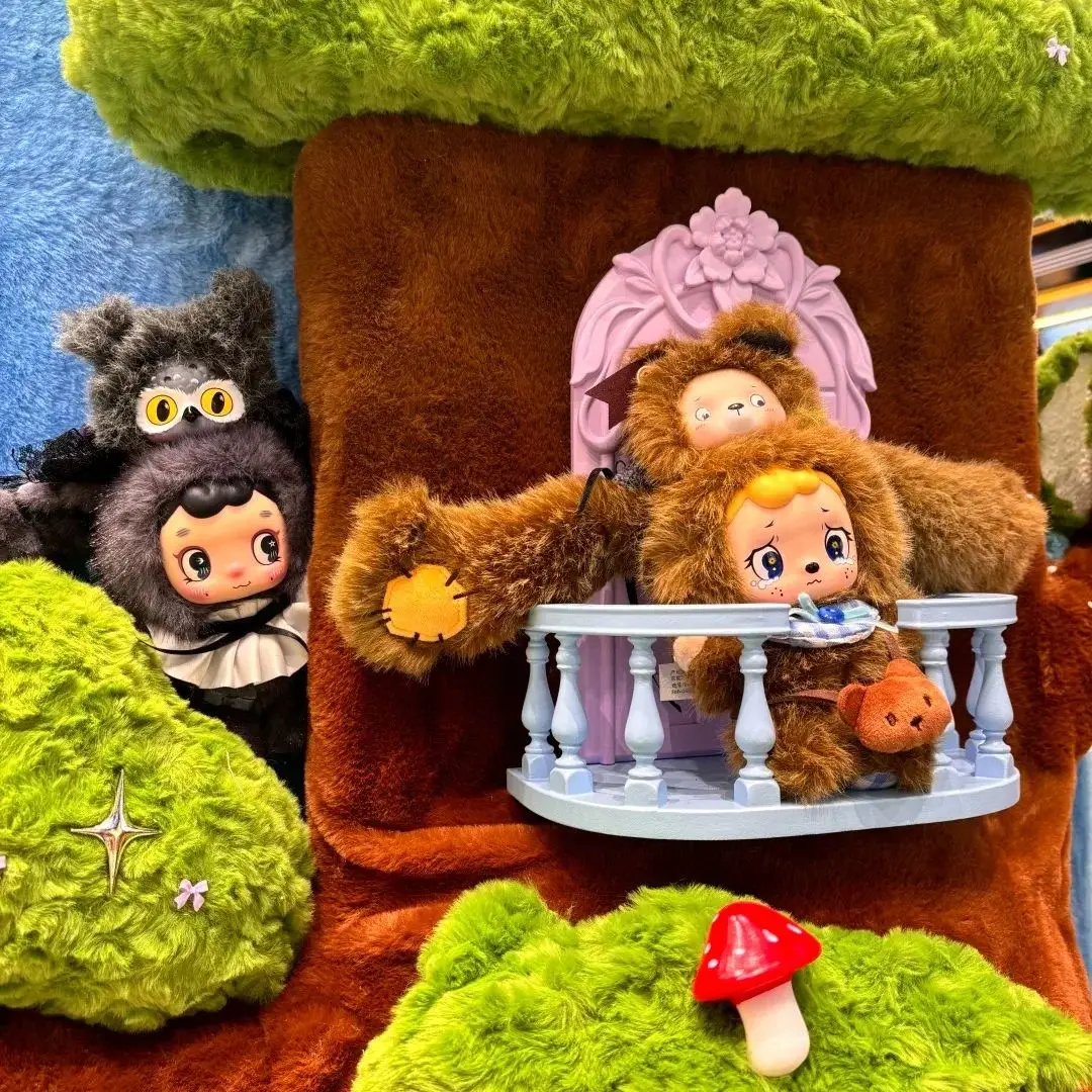 

Плюшевая игрушка-сюрприз FOFO из серии «Страж леса», милая виниловая фигурка FoFo, подвеска, аниме-кукла, игрушка-сюрприз в закрытой коробке, подарок