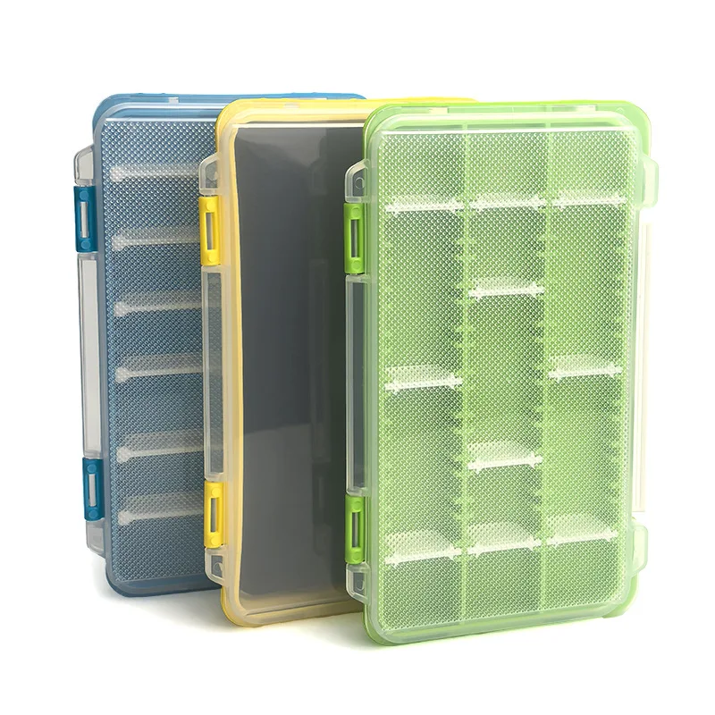 Fishing Tackle Box Modular Storage Case Removable Dividers Lure Bait Organizer For Spoon Hooks Accessories Box