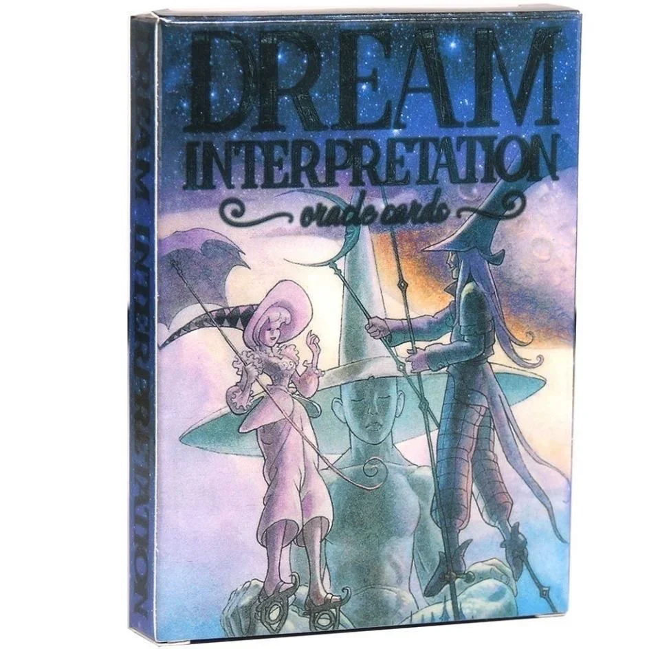 New Dream Interpretation Oracle Card Tarot Cards Prophecy Divination Deck English Version Rozrywka Gra planszowa 36 arkuszy/bo