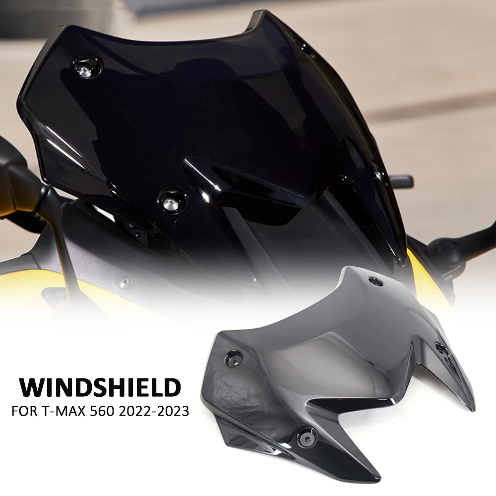 

Motorcycle Windshield WindScreen Deflector Visor Viser For YAMAHA TMAX560 TMAX T-MAX 560 T-MAX560 T-max 560 Sports 2022 2023