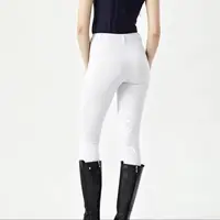 Spring and summer riding pants women's knitted high-stretch, slim-fitting silicone riding pants tight riding pants breathable we 2