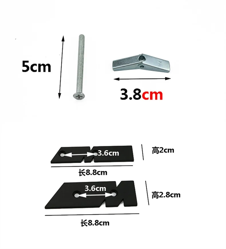 Car Styling M ABS Stickers Front Grille Trunk Emblem Badge For BMW F10 M2-6 E46 E60 E90 E39 E36 E70 E91 GT X1 X2 X3 X4 X5 X6 G30 - view 2
