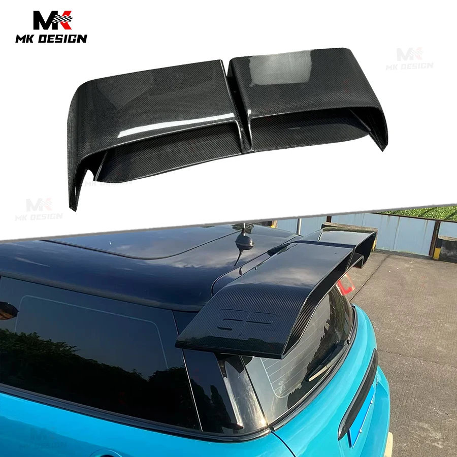 

GP Style Carbon Fiber Rear Roof Spoiler for Mini R56 Cooper S 2007-2013 Roof Wing Top Spoiler Auto Parts