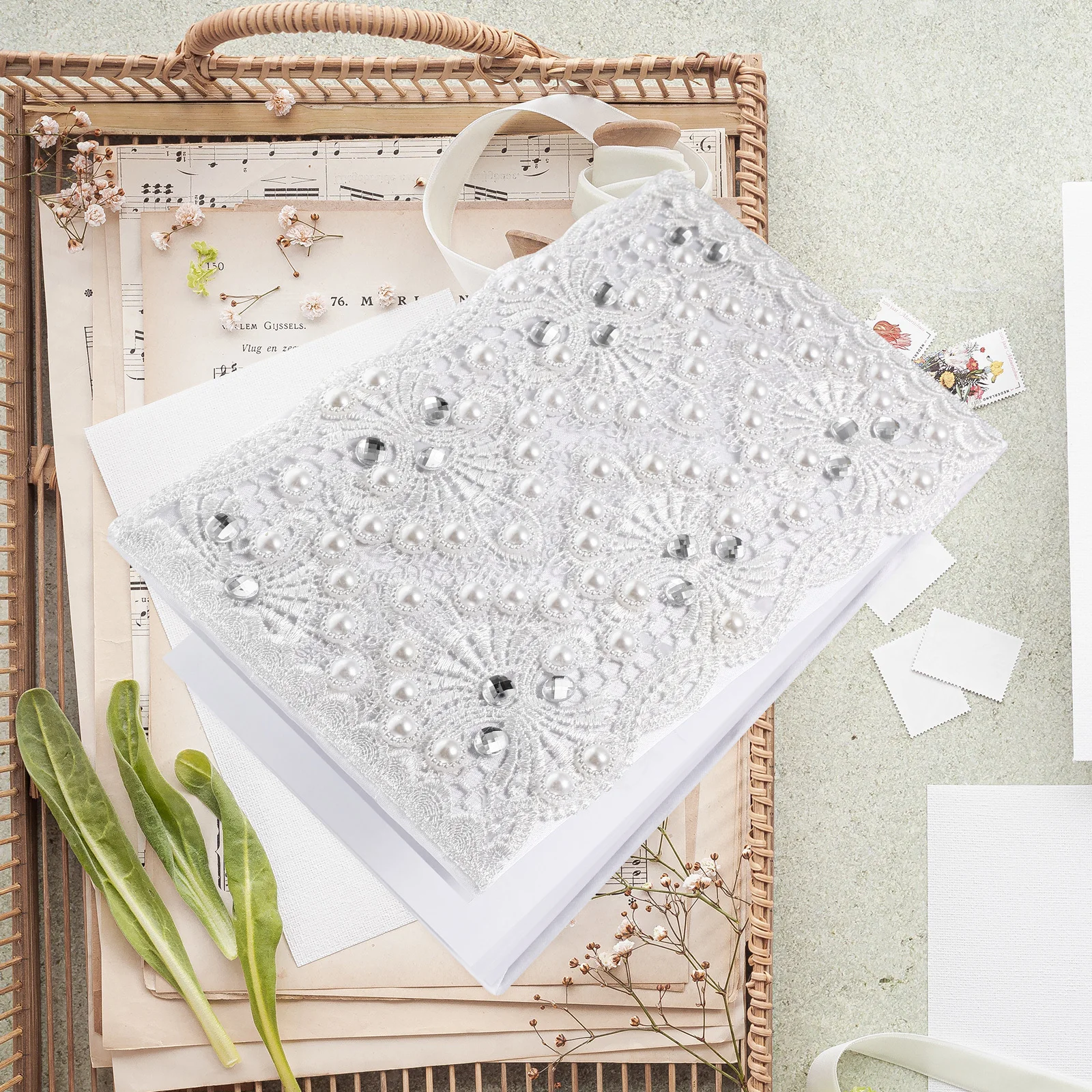 

Wedding Signature Book Premium Detailing Ideal for Reception Party Guest Registry Souvenir Business in Solution