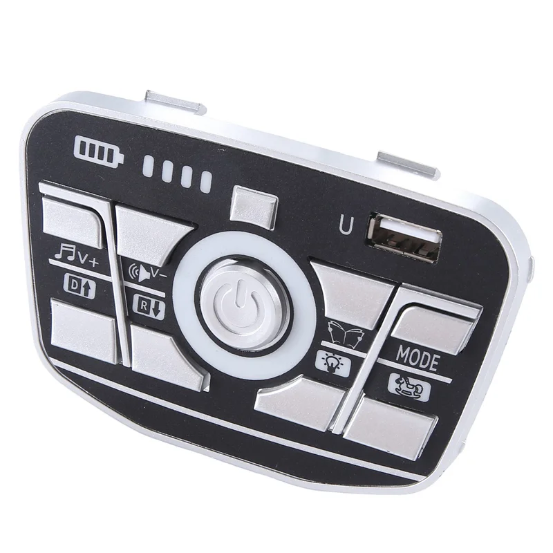 A21F-Children's Electric Vehicle Power Supply Central Control Switch Multi Functional Bluetooth Music Power Monitorr
