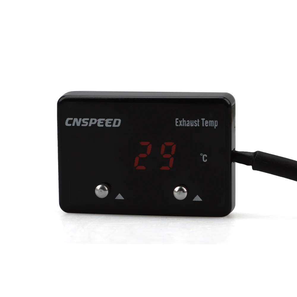 

New Red Blue LED Exhaust Temp Gauge Exhaust Gas Meter Digital With Sensor EXT Temperature Meter Turbo For 4WD Hilux Patrol EGT
