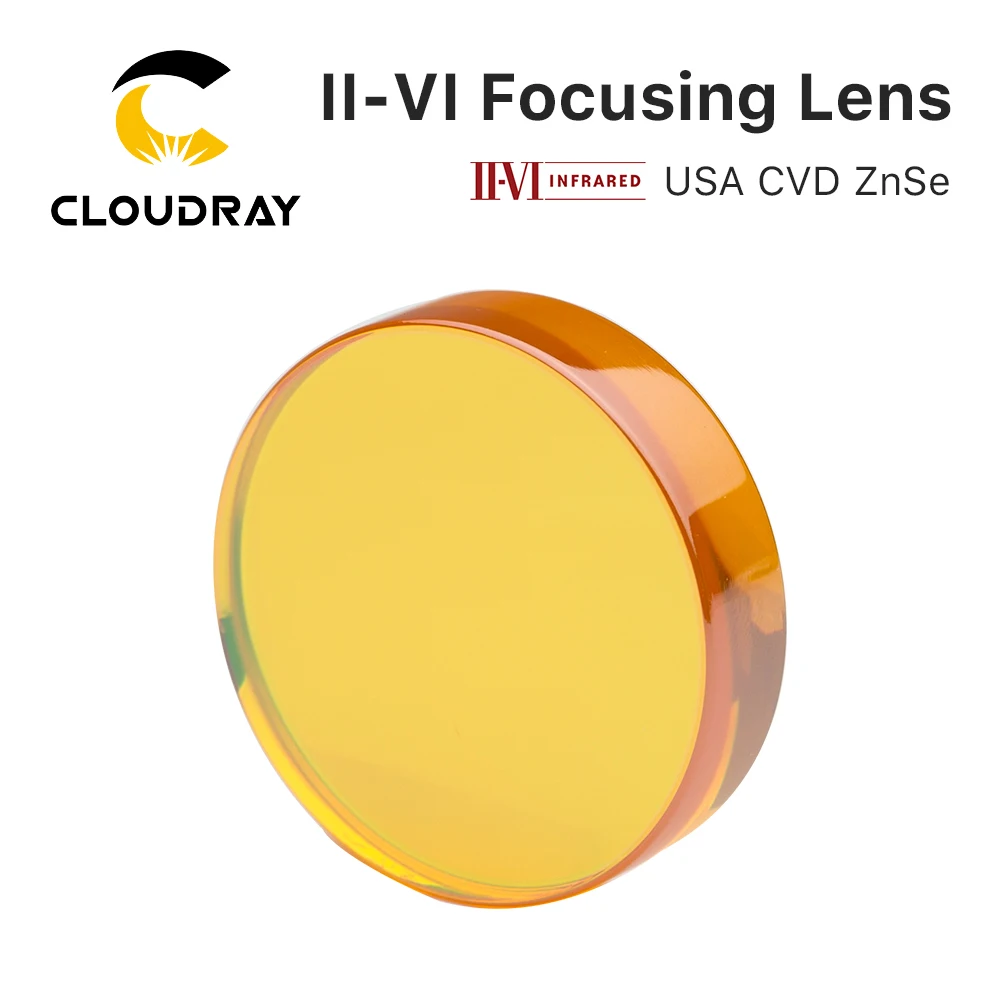 II-VI CVD ZnSe Focus Lens Dia. 38.1mm FL 127 190.5mm 5\