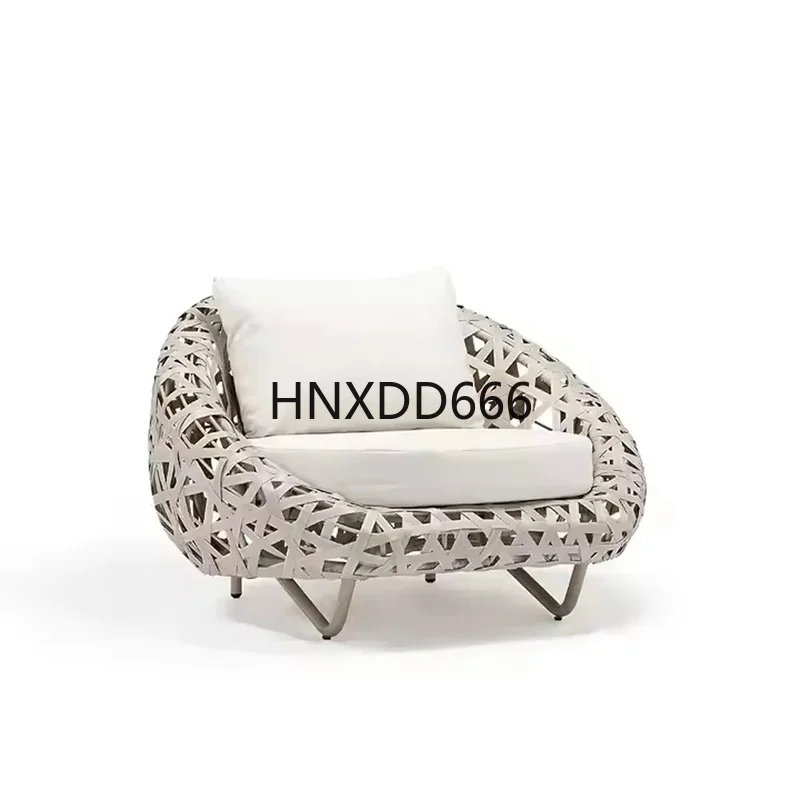 Luxury Modern Outdoor Rattan Sofa Set - High-Quality Garden Seating Furniture