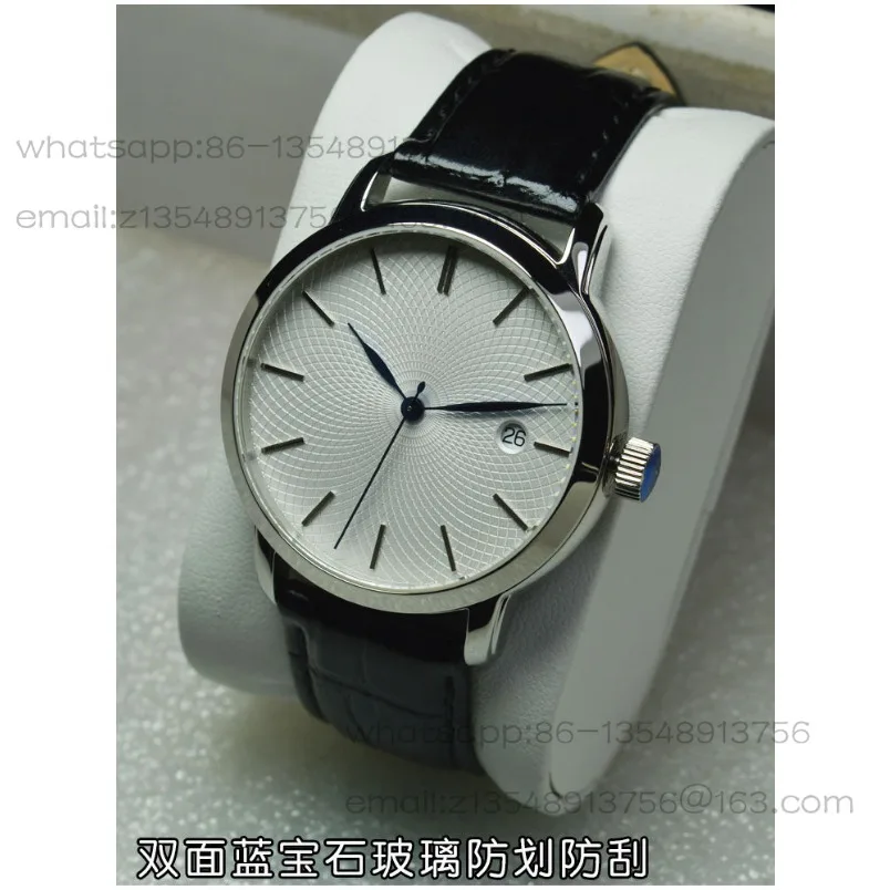 ETA2824 automatic mechanical movement waterproof belt, men's watch