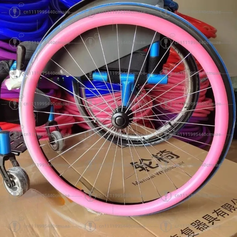 ruota-grande-per-sedia-a-rotelle-antiscivolo-tutto-incluso-con-impugnatura-per-spinta-manuale-24-pollici-antiscivolo-e-resistente-all'usura-una-coppia
