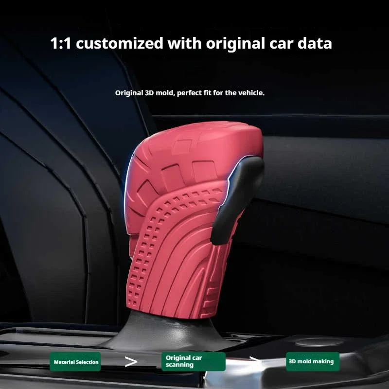 لنيسان ركلات سيارة سيليكون التلقائي والعتاد التحول المقبض غطاء لا طعم له المضادة للانزلاق شيفتر المقبض الغطاء الواقي