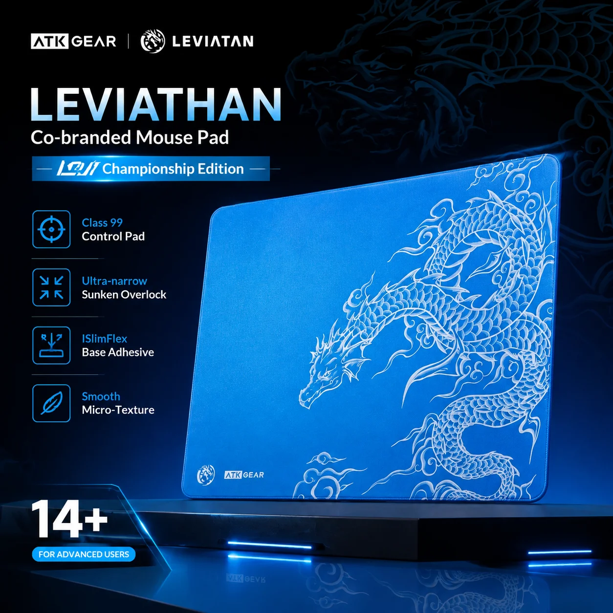 Esports Gaming Brands - ATK Leviathan Co Branded Extra Large