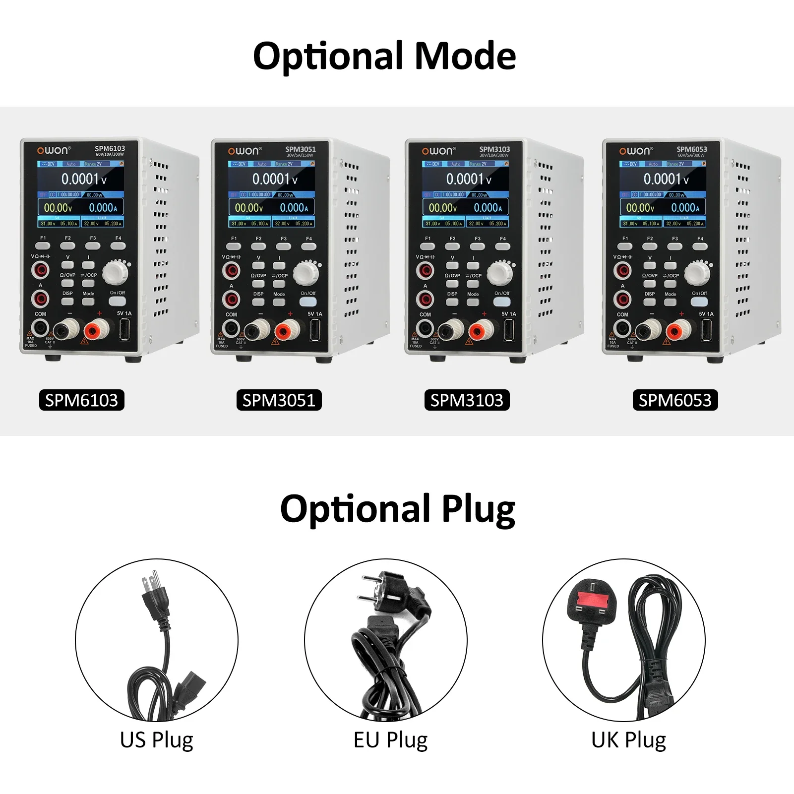 For OWON Programmable Lab Power Supply DC Power Supply with Multimeter Regulated Power Supply