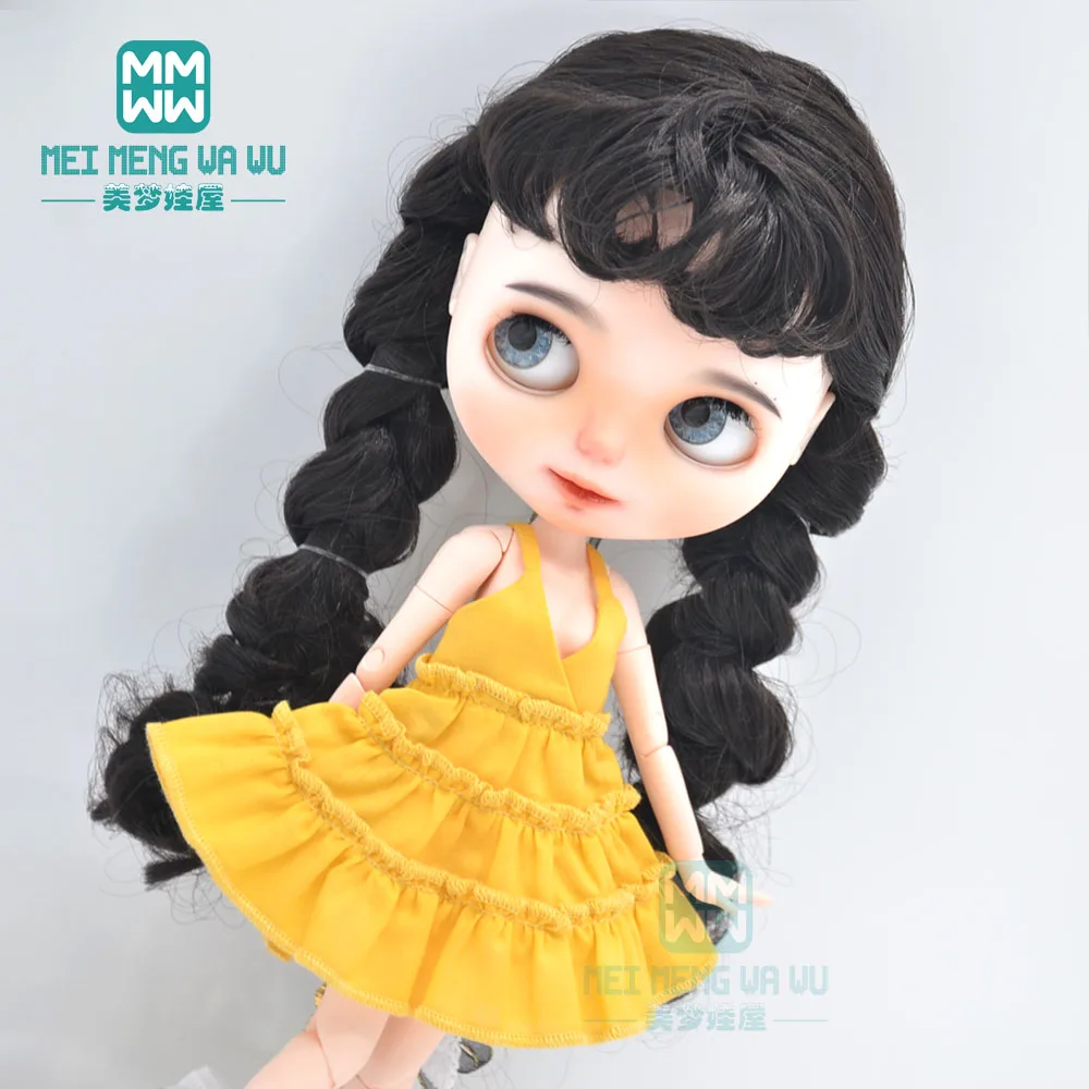 

Одежда для куклы, стильная большая юбка, подходит для куклы Blyth Azone OB22 OB24, 28 см, игрушки в подарок