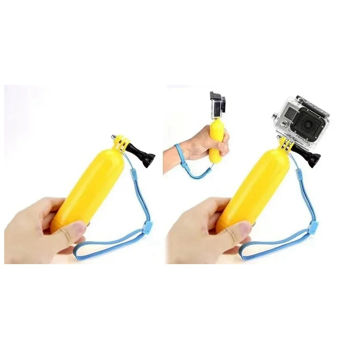 Zwevende Selfiestick + Beugelset Voor Gopro Hero Voor Go Pro Action Sportcamera-Accessoires