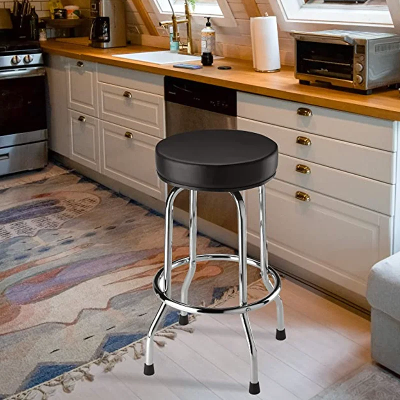 Modern Industrial Kitchen Bar Stools Customized Logo Metal Frame Wholesale For Home Hotel Dining Outdoor Living Room Furniture