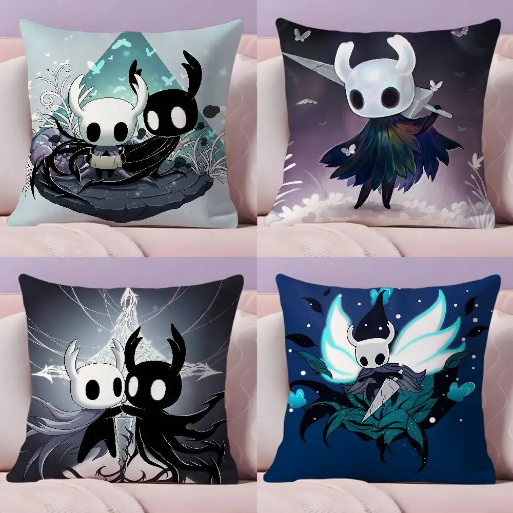 Games H-Hollow KnightS Pillow Case Pillowcase Ultra Soft Skin Friendly Fabric Cloud Like Comfort & Concealed Zipper