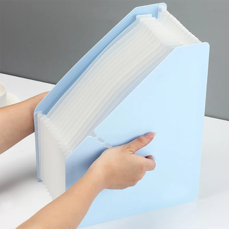 New Vertical Organ Pack Examination Paper Storage and Sorting Multilayer File Folders Students with Classification Expansion Bag
