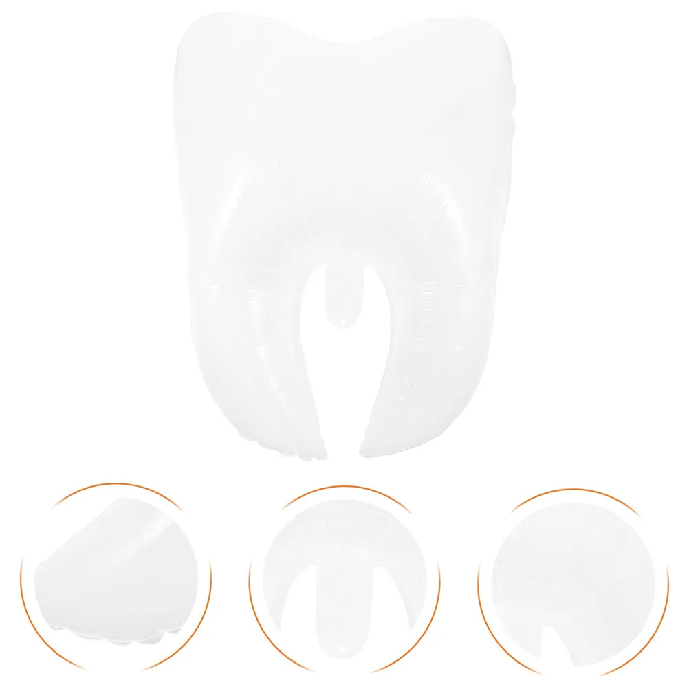 

Набор из 6 воздушных шаров в форме зубов для дня рождения, простые классические цветные креативные шары для декора вечеринок, свадеб, детских праздников и фестивалей