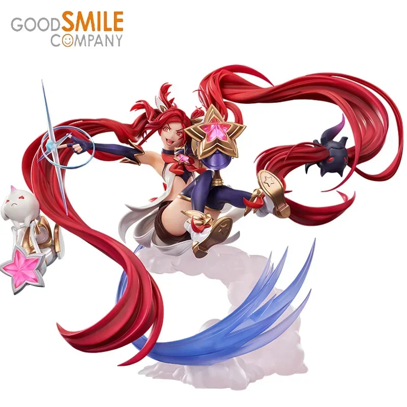 League of Legends GCS Jinx Star Guardian Game Genuine Anime Figure Model Collectibles Action Cartoon Model Toys Ornament Gifts