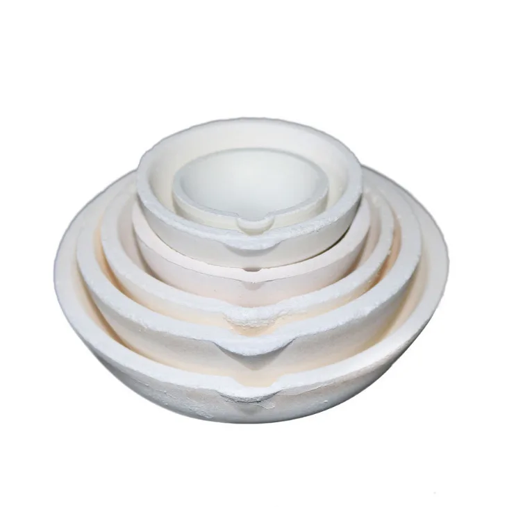 10 pieces per set Quartz Melting Crucible High Temperature Resistant Set For Gold Platinum Jewelry Casting Making Supplies