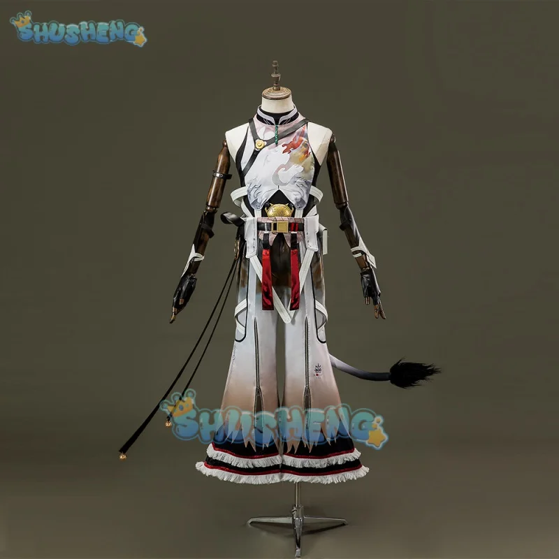 Ling Yang Costume Cosplay Wuthering Waves LingyangLion Dance Youth Game Suit Unifrom gioco di ruolo Halloween Party Outfit Men