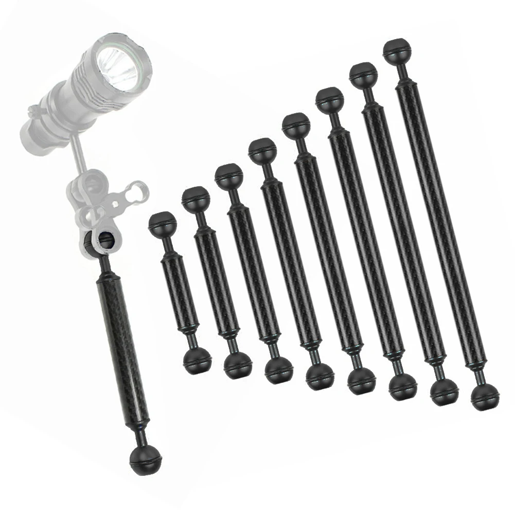 Diving Scenes Dual Ball Buoyancy Rod Fishing Camera Photo Equipment Mount Photography Accessories 1 Inch Ball Head
