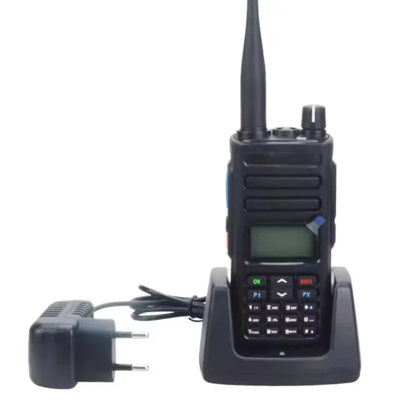 MD-750 DMR Digital Radio Dual Band 5w Intercom FM Radio 1024CH Transceiver Handheld Two-way Radio